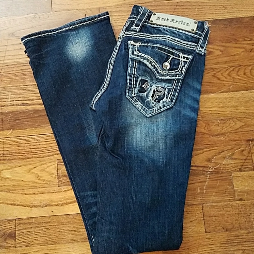 Rock Revival Ladies Jeans Kai Boot